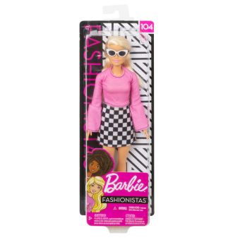 Poupée Barbie Fashionistas Jupe à carreaux