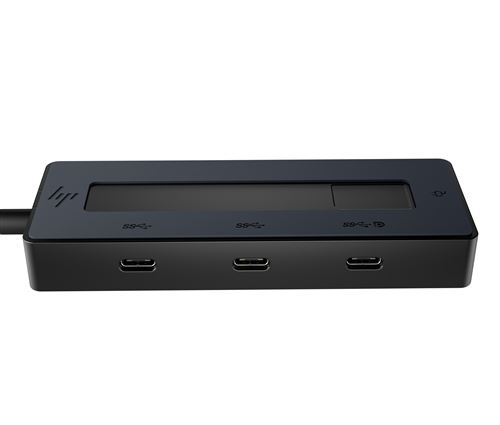 Concentrateur USB-C HP 4K Argent
