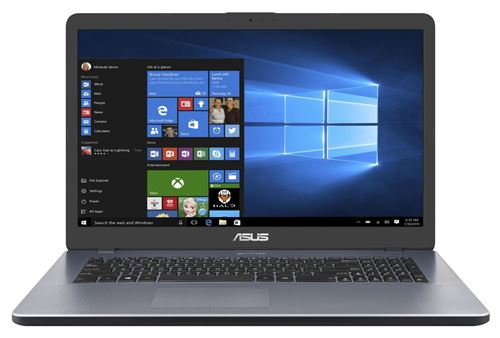 Pc Portable Asus Vivobook R702ma-bx163t 17,3" Intel Pentium Silver 8 Go Ram 256 Go Ssd Gris
