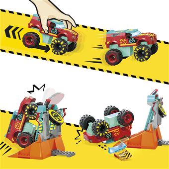 Jeu de construction Mega Bloks Hot Wheels Derby Course Extreme