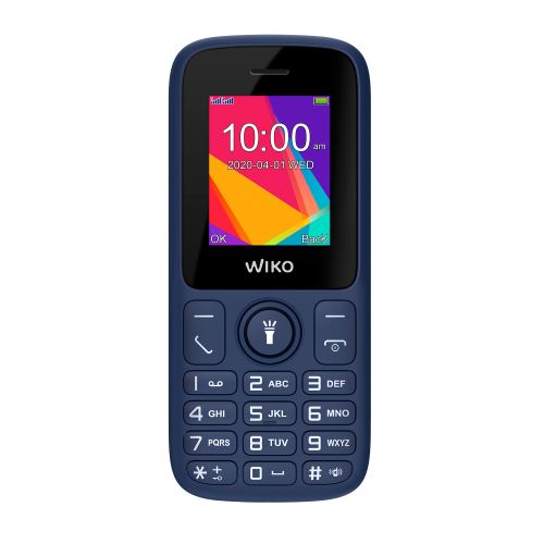 Telephone Portable Wiko F100 Double Sim Bleu Smartphone Achat Prix Fnac