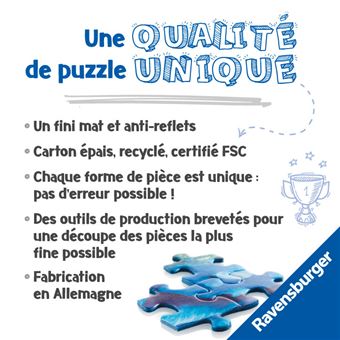 Puzzle 100 pièces XXL Ravensburger La Reine des Neiges 2 Magie Forêt Disney