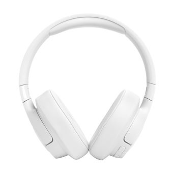 Casque supra-auriculaire sans fil Bluetooth JBL Tune 770NC à réduction de bruit adaptative Blanc