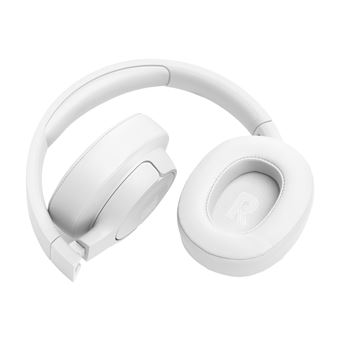 Casque supra-auriculaire sans fil Bluetooth JBL Tune 770NC à réduction de bruit adaptative Blanc