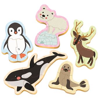 Puzzle enfant Educa Animaux polaires