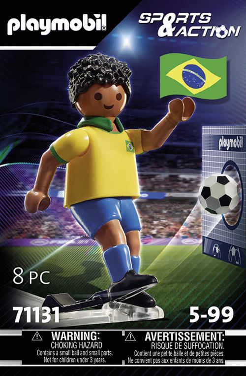 Playmobil 71131 Joueur de football Brésilien - Playmobil - à la Fnac