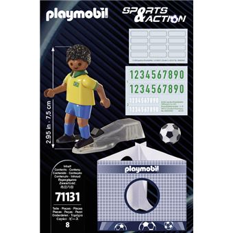 Playmobil 71131 Joueur de football Brésilien