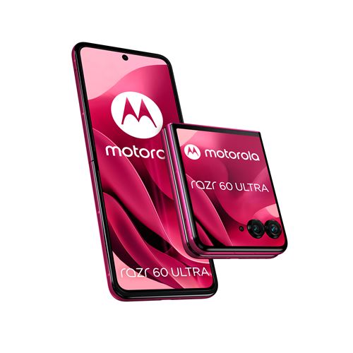 Smartphone Motorola Razr 60 Ultra 7 5G Double SIM 512 Go Pantone Pink cabaret