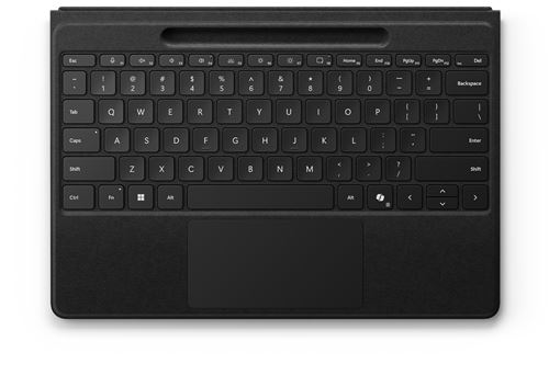Fnac.com : Clavier Microsoft Flex Noir pour Surface Pro 13"""" - Claviers pour tablette.  pour les adhérents. Commandez vos produits high-tech au meilleur prix en ligne et retirez-les en magasin.