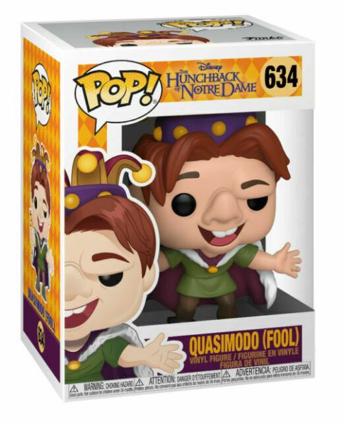 FUNKO 634 DISNEY-HUNCHBACK-QUASIMODO-FOOL-9CM