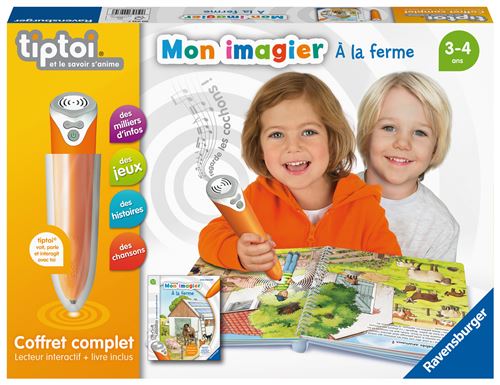 Jeu éducatif Ravensburger Tiptoi® Lecteur et mon imagier à la ferme