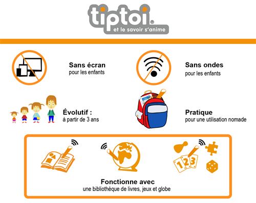 tiptoi - Coffret complet lecteur interactif + promo et prix