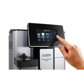 Expresso avec broyeur Delonghi ECAM 610.74.MB 1450 W Gris