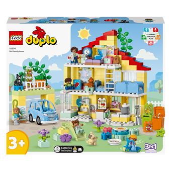 LEGO® DUPLO® Ma ville 10994 La maison familiale 3-en-1 - Lego - Achat &  prix