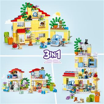 LEGO® DUPLO® Ma ville 10994 La maison familiale 3-en-1