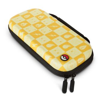 Etui de protection PowerA Jaune pour Nintendo Switch Lite Damier Pokémon