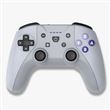 Manette sans fil Alpha Omega Players pour PC et Nintendo Switch Blanc et Gris