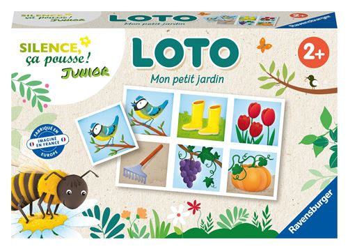 Jeu éducatif Ravensburger Loto Silence ça pousse
