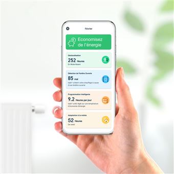 Tête thermostatique intelligent Tado Blanc