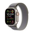 Apple Watch Ultra 2 GPS + Cellular Boîtier en Titane de 49 mm avec Boucle Trail Vert et Gris S/M