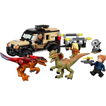 LEGO® Jurassic World™ 76951 Le transport du Pyroraptor et du Dilophosaurus