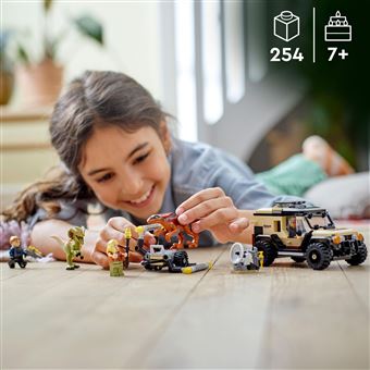 LEGO® Jurassic World™ 76951 Le transport du Pyroraptor et du Dilophosaurus