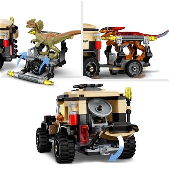 LEGO® Jurassic World™ 76951 Le transport du Pyroraptor et du Dilophosaurus
