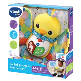 Hochet Vtech Baby Piou-Piou Eveil des Sens