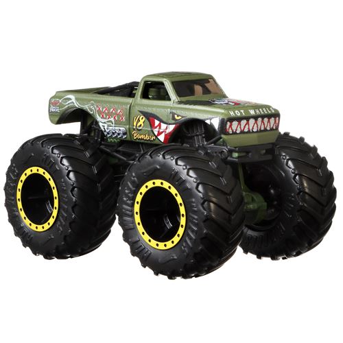 Hot Wheels Multicolore Voiture Monster Trucks Modèle Aléatoire
