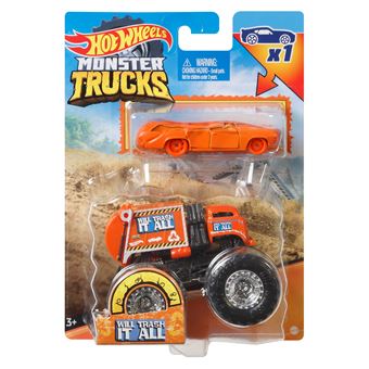 Voiture Hot Wheels Monster Trucks Modèle aléatoire