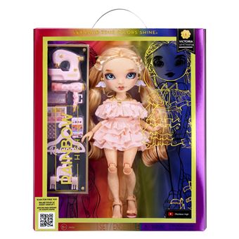 Poupée Rainbow High S23 Fashion Doll SB Victoria Whitman Rose pâle