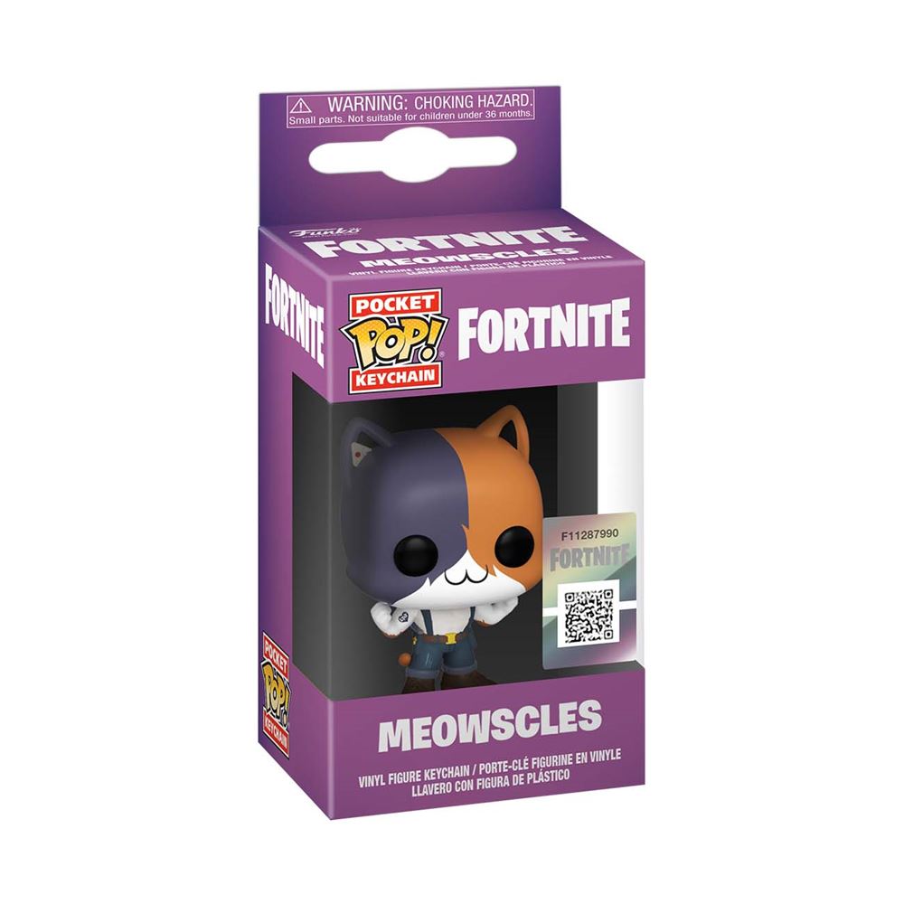 Figurine Funko Pop Keychain Fortnite Meowscles - Figurine de collection ...