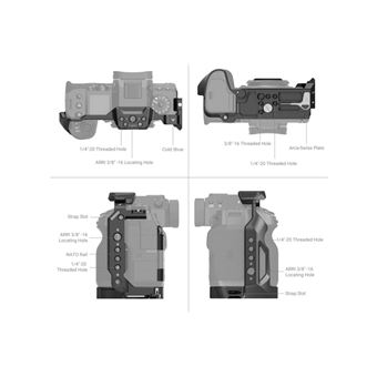 Cage SmallRig pour Canon EOS M50, M50 II et M5 Noir