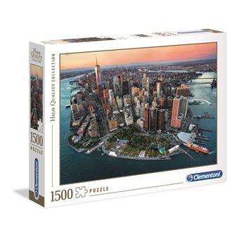 Puzzle 1500 pièces Clementoni High Quality New York - 1