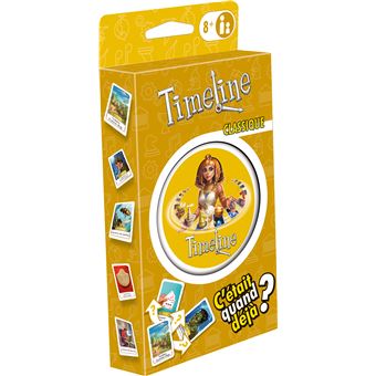 Jeu de cartes Asmodee Timeline Classique