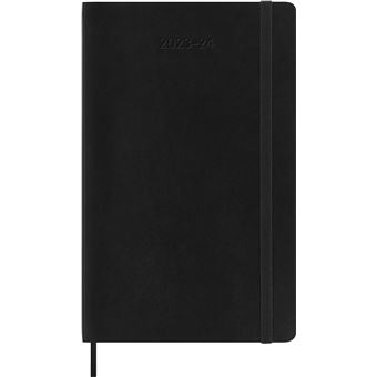 Agenda civil semainier Moleskine Grand Format Noir