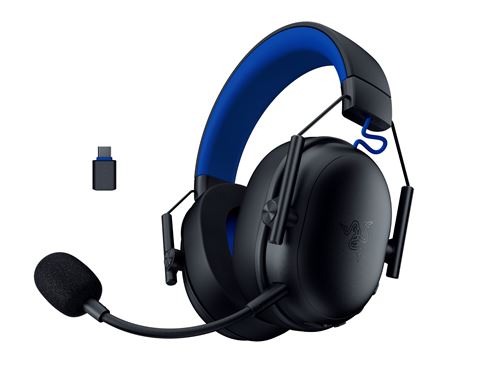 Casque sans fil Razer Blackshark V3 X Hyperspeed Noir pour Playstation