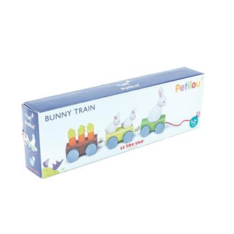 Jouet en bois Le Toy Van Le Train de la Famille Lapin