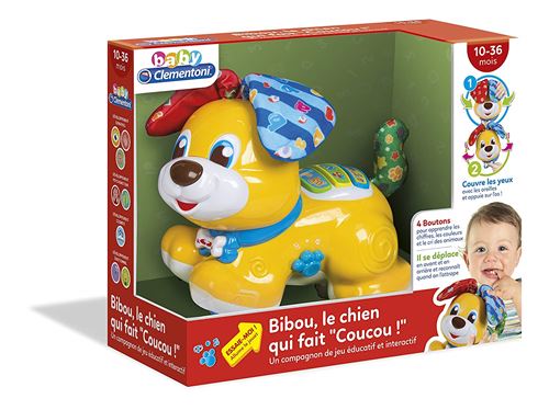 Jouet de veille Clementoni Bibou Le Chien qui fait Coucou !