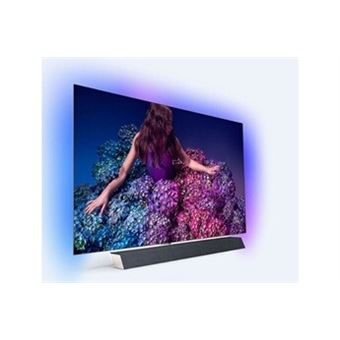 TV Philips 65OLED934 4K UHD Ambilight 3 côtés Smart Android TV 65" + Barre de son Bowers & Wilkins