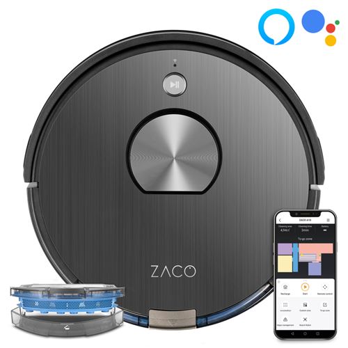 Aspirateur robot laveur Zaco A10 22 W Blanc