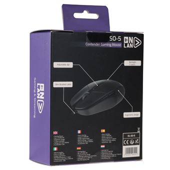 Souris gaming filaire Onlan SO-5 Noir