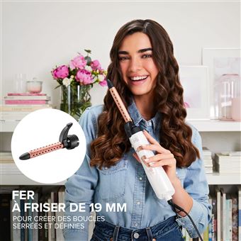 Brosse coiffante Bellissima 5 en 1 Hot Air Styler GH18 1100 1000 W Blanc