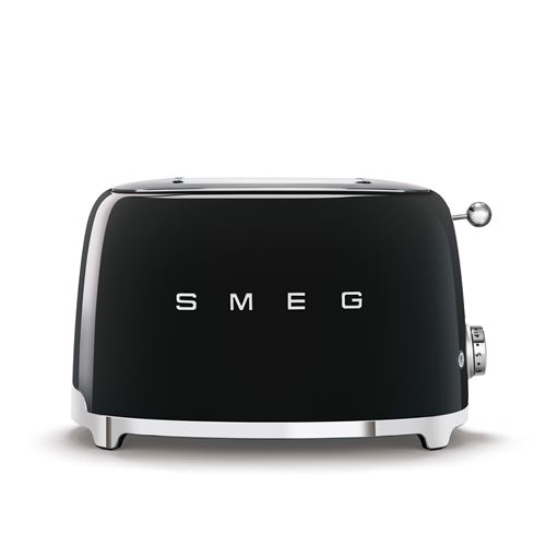 Grille-pain Smeg TSF01 2 fentes Toaster Noir État correct - Smeg reconditionné (offre indisponible)