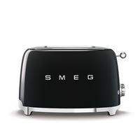 Grille-pain Smeg TSF01 2 fentes Toaster Noir