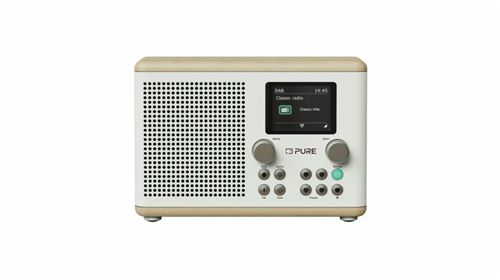 Radio Pure Classic H4 Bluetooth + Dab+/Fm Coton Blanc