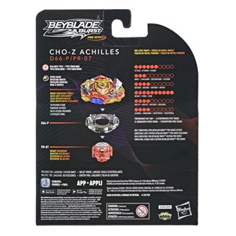 Figurine et réplique Beyblade Pro Cho Z Achilles