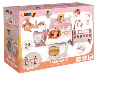 Jeu d'imitation Smoby Baby Nurse Grande maison des bébés