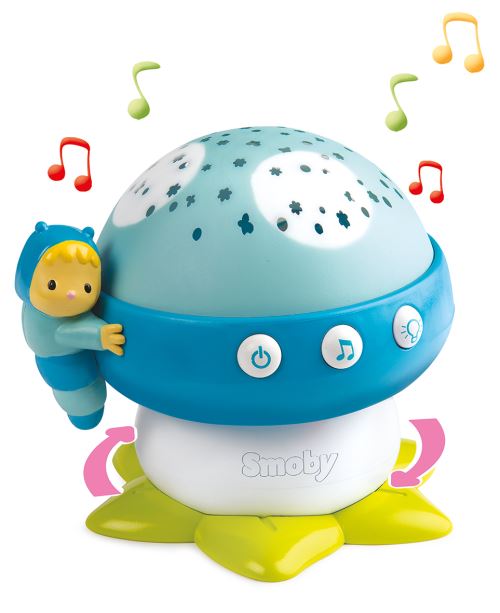 Veilleuse smoby cotoons champignon musical