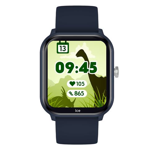 Montre connectée Ice-Watch Ice Smart Junior 3.0 Bluetooth Bleu avec bracelet en silicone Bleu